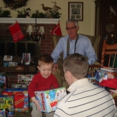 Grandad, Nick, and Uncle Jon