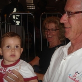 Evan, Kathy, and Grandad