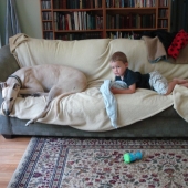 Evan and Colby