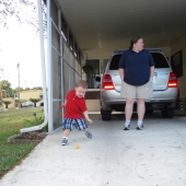Evan and Mommy