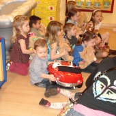 Evan and the party gang