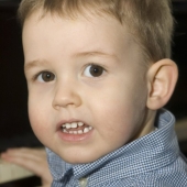 Evan at Aidan's party