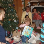 Cousin LN looking on to the present opening madness