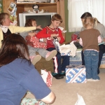 Grandma, Madison, Colin, Morgan, and Aunt Laurie