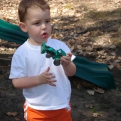 Evan and his truck