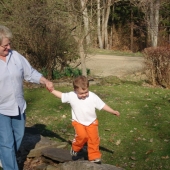 Evan and Grandma Z