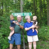 Evan, Grandpa Z, Grandma Z, Hunter
