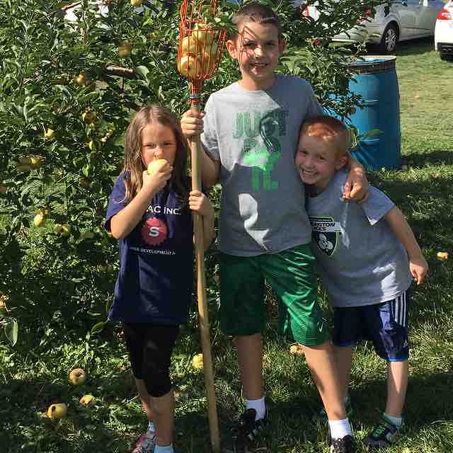 Apple picking!