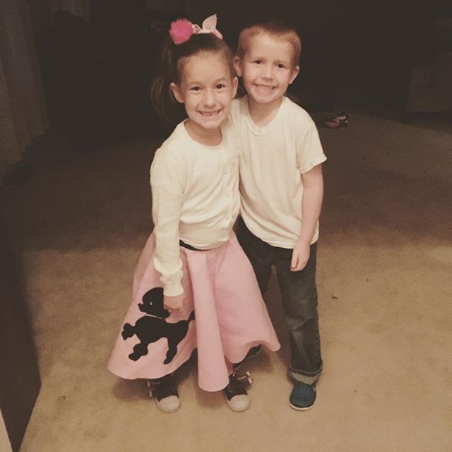 Celebrating the 50s on the 50th day of school