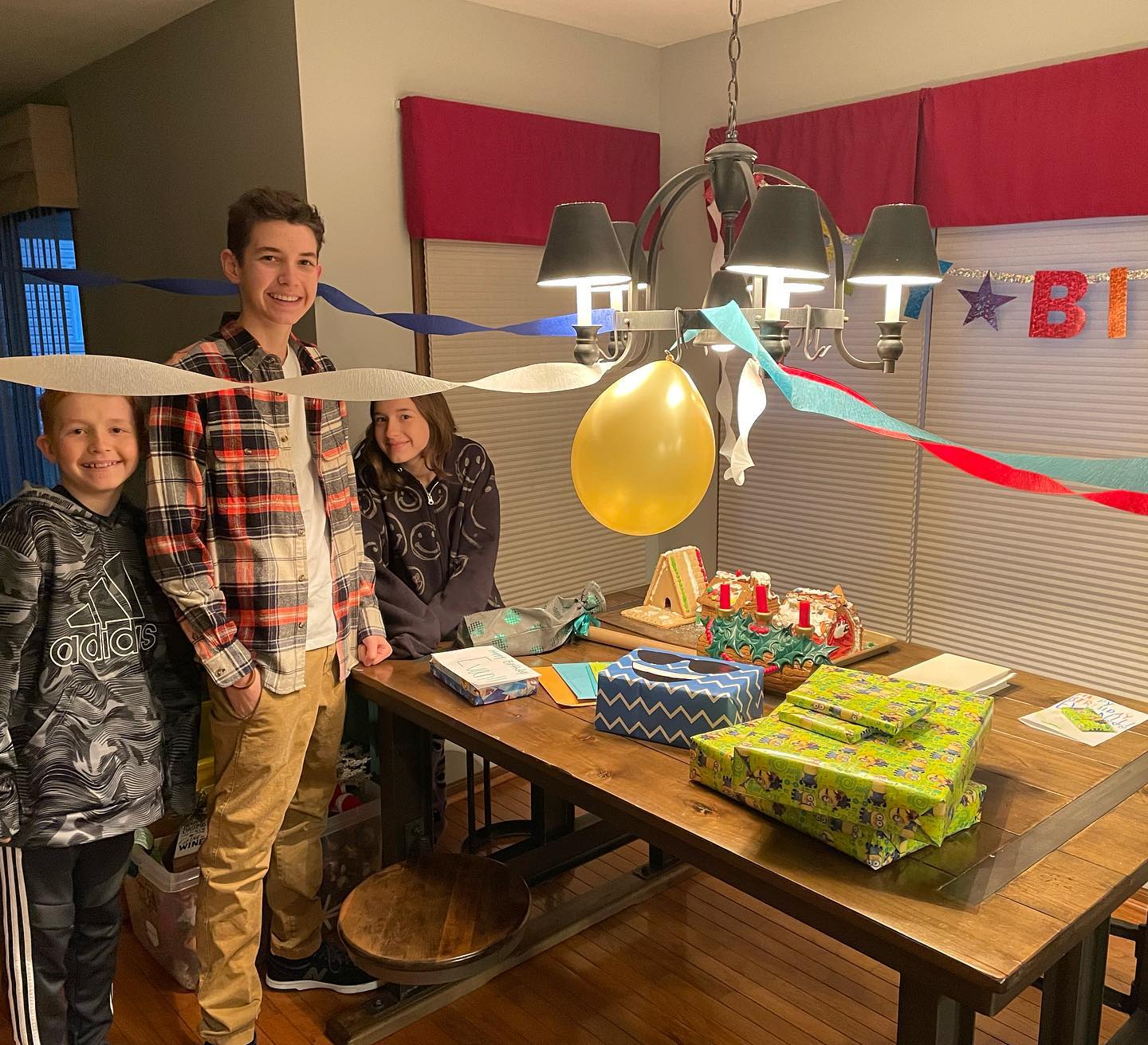 Happy 15th birthday Evan!