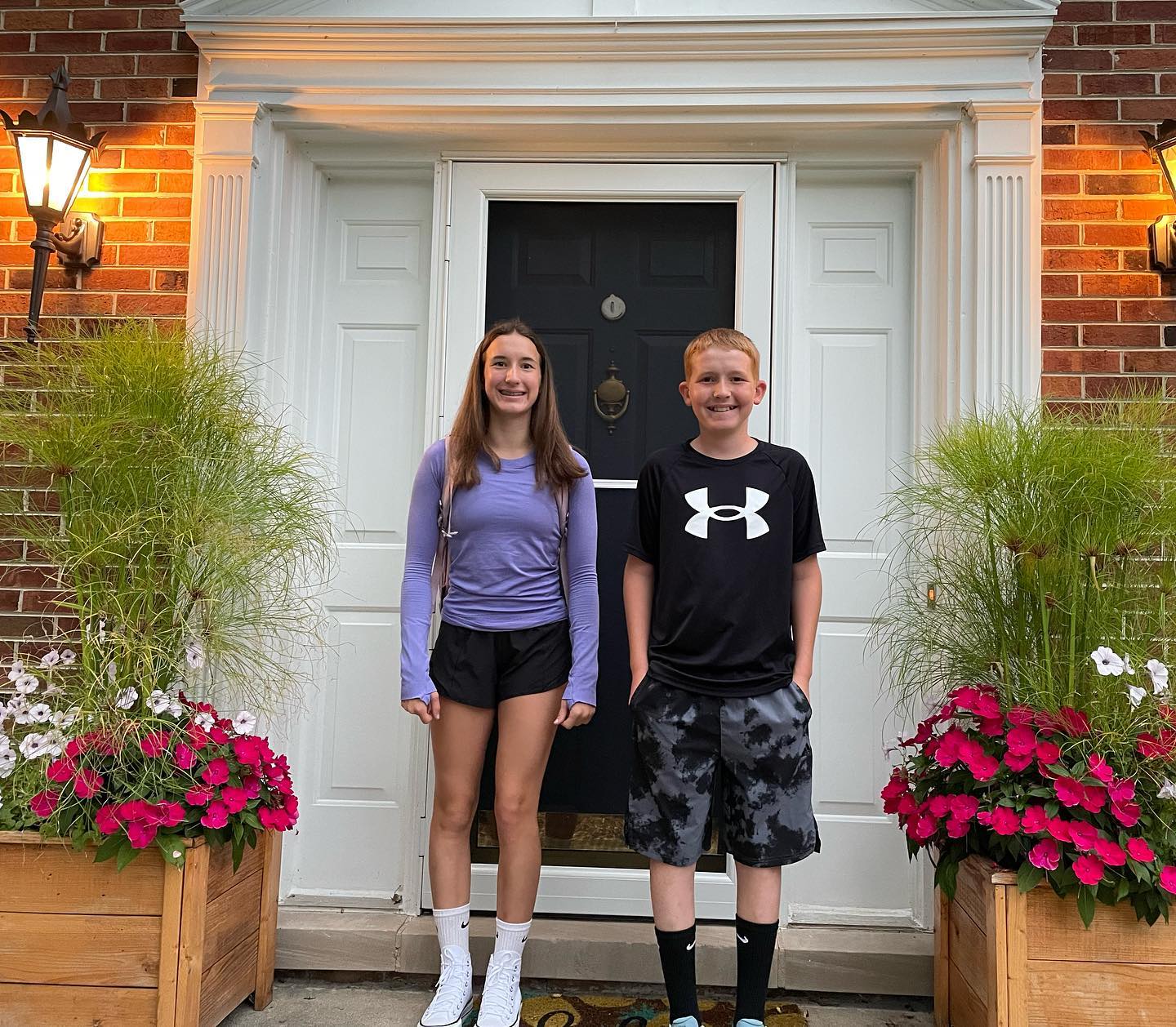 First day of 8th grade!