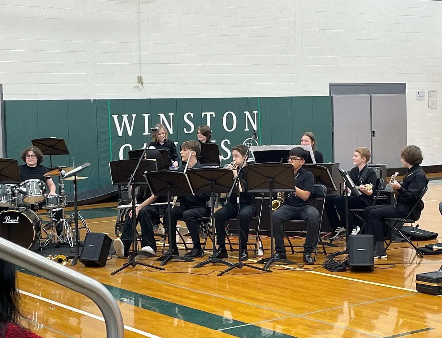 Great job to Will and the WC Jr High Jazz Band!